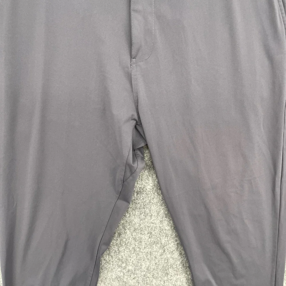 Rhone Pants Mens 38 Gray Tapered Fit Technical Stretch Performance Commuter